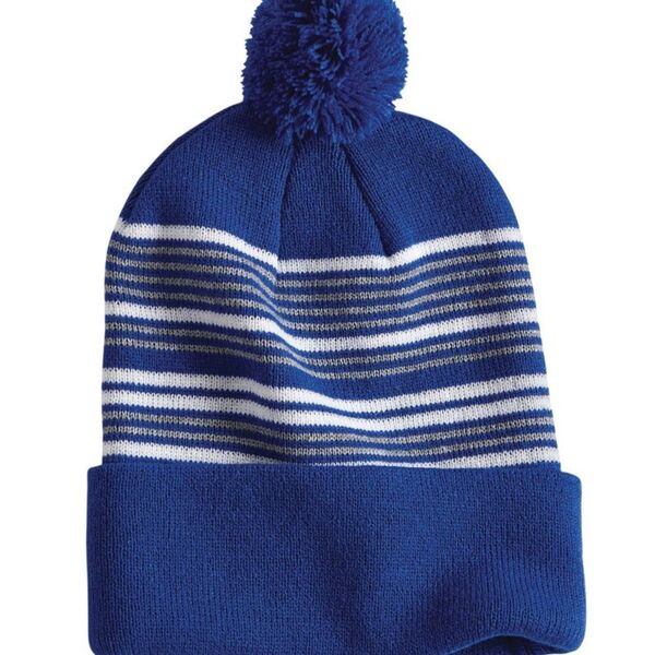 Volleyball Striped Knit Cap Thumbnail