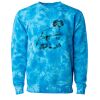 Unisex Midweight Tie-Dyed Crewneck Sweatshirt Thumbnail