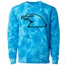 Unisex Midweight Tie-Dyed Crewneck Sweatshirt Thumbnail
