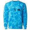 Unisex Midweight Tie-Dyed Crewneck Sweatshirt Thumbnail