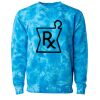 Unisex Midweight Tie-Dyed Crewneck Sweatshirt Thumbnail