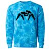 Unisex Midweight Tie-Dyed Crewneck Sweatshirt Thumbnail