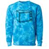 Unisex Midweight Tie-Dyed Crewneck Sweatshirt Thumbnail