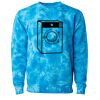 Unisex Midweight Tie-Dyed Crewneck Sweatshirt Thumbnail