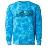 Unisex Midweight Tie-Dyed Crewneck Sweatshirt Thumbnail