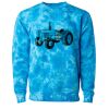 Unisex Midweight Tie-Dyed Crewneck Sweatshirt Thumbnail