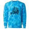 Unisex Midweight Tie-Dyed Crewneck Sweatshirt Thumbnail