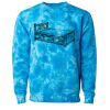 Unisex Midweight Tie-Dyed Crewneck Sweatshirt Thumbnail