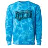 Unisex Midweight Tie-Dyed Crewneck Sweatshirt Thumbnail