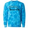 Unisex Midweight Tie-Dyed Crewneck Sweatshirt Thumbnail