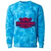 Unisex Midweight Tie-Dyed Crewneck Sweatshirt Thumbnail