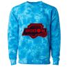 Unisex Midweight Tie-Dyed Crewneck Sweatshirt Thumbnail
