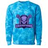 Unisex Midweight Tie-Dyed Crewneck Sweatshirt Thumbnail