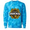 Unisex Midweight Tie-Dyed Crewneck Sweatshirt Thumbnail