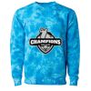 Unisex Midweight Tie-Dyed Crewneck Sweatshirt Thumbnail