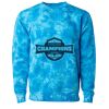 Unisex Midweight Tie-Dyed Crewneck Sweatshirt Thumbnail