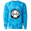 Unisex Midweight Tie-Dyed Crewneck Sweatshirt Thumbnail