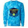 Unisex Midweight Tie-Dyed Crewneck Sweatshirt Thumbnail