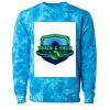 Unisex Midweight Tie-Dyed Crewneck Sweatshirt Thumbnail