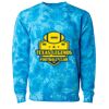 Unisex Midweight Tie-Dyed Crewneck Sweatshirt Thumbnail