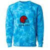 Unisex Midweight Tie-Dyed Crewneck Sweatshirt Thumbnail