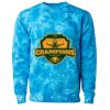 Unisex Midweight Tie-Dyed Crewneck Sweatshirt Thumbnail