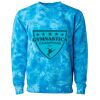 Unisex Midweight Tie-Dyed Crewneck Sweatshirt Thumbnail