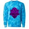 Unisex Midweight Tie-Dyed Crewneck Sweatshirt Thumbnail