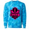 Unisex Midweight Tie-Dyed Crewneck Sweatshirt Thumbnail