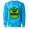 Unisex Midweight Tie-Dyed Crewneck Sweatshirt Thumbnail