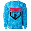 Unisex Midweight Tie-Dyed Crewneck Sweatshirt Thumbnail