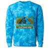 Unisex Midweight Tie-Dyed Crewneck Sweatshirt Thumbnail