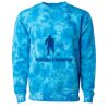 Unisex Midweight Tie-Dyed Crewneck Sweatshirt Thumbnail
