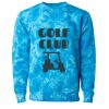 Unisex Midweight Tie-Dyed Crewneck Sweatshirt Thumbnail