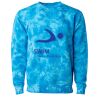Unisex Midweight Tie-Dyed Crewneck Sweatshirt Thumbnail