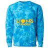 Unisex Midweight Tie-Dyed Crewneck Sweatshirt Thumbnail