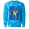 Unisex Midweight Tie-Dyed Crewneck Sweatshirt Thumbnail